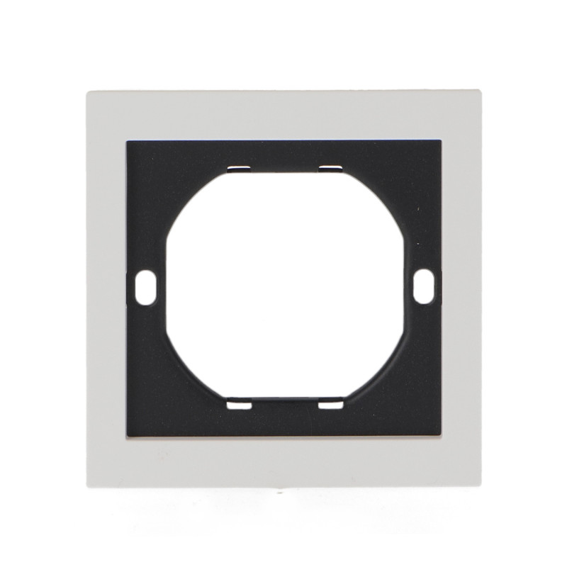 Marco PC para 1 Módulo CC-CL  Blanco