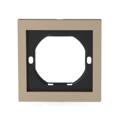 Marco PC para 1 Módulo CC-CL  Dorado