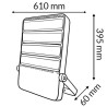 Foco Modular LED ProNext 400W Antisalino  4000K