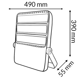 Foco Modular LED ProNext 300W Antisalino  5000K