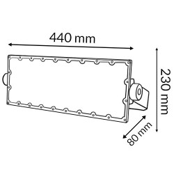 Foco Modular Led Nova 200W  4000K