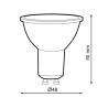 Bombilla LED GU10 Smd Plus 7W Regulable 60º - Pack 6  4000K