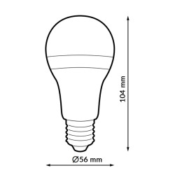 Bombilla LED E27 A60 10W - Pack 6  4000K
