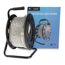 Tira de Led 220V Smd Work 12W/m con Bobina - 50 Metros  4000K