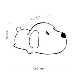 Lámpara táctil infantil LED Dogg  3000K+6000K