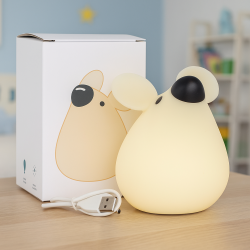 Lámpara táctil infantil LED Mouse  3000K+6000K