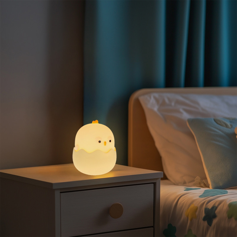 Lámpara táctil infantil LED Egg  RGB+3000K