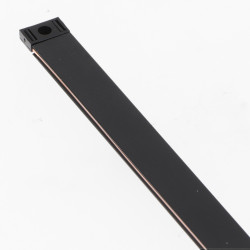 Carril magnético Serie 5mm - 2 metros  Negro
