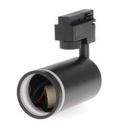 Foco portalámparas GU10 para carril Black Circle Monofásico