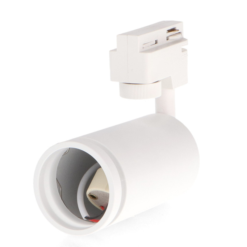 Foco portalámparas GU10 para carril White Circle Monofásico