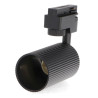 Foco portalámparas GU10 para carril Black Light Line Monofásico