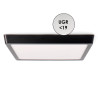 Panel de Superficie Negro Cuadrado 25W CCT