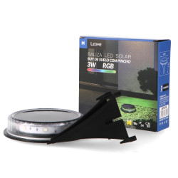 Baliza Led Solar Buy de suelo con pincho RGB  RGB
