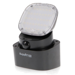 Aplique Led Solar Black Flat - DSC  4000K