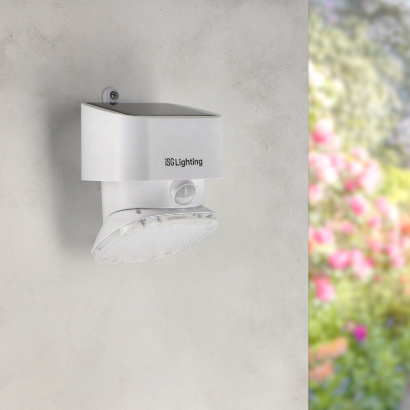 Aplique Led Solar White Flat - DSC  4000K
