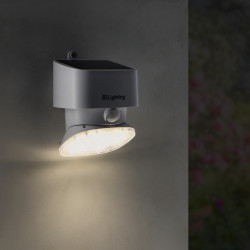 Aplique Led Solar White Flat - DSC  4000K