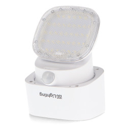 Aplique Led Solar White Flat - DSC  4000K