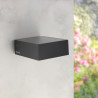 Aplique Led Solar Black Bin - DSC  4000K