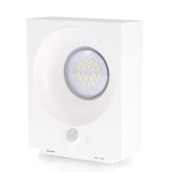 Aplique Led Solar White Bin - DSC  4000K