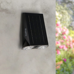 Aplique LED Solar Black Eyes - DSC  4000K