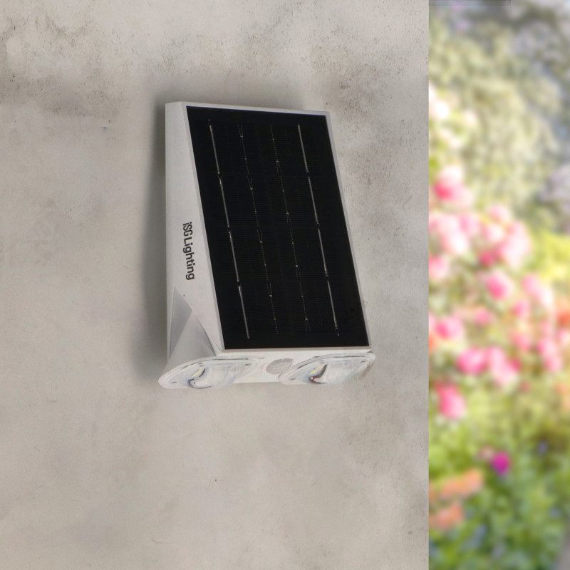 Aplique Led Solar White Eyes - DSC  4000K
