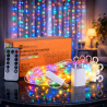 Cortina de Guirnalda Exterior LED con Usb 3*2m Double RGB  RGB