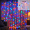 Cortina de Guirnalda Exterior LED con Usb 3*1m Double RGB  RGB