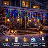 Cortina de Guirnalda Exterior LED con Usb 3*1m Double RGB  RGB