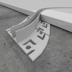 Perfil de Aluminio Plof - 2 Metros