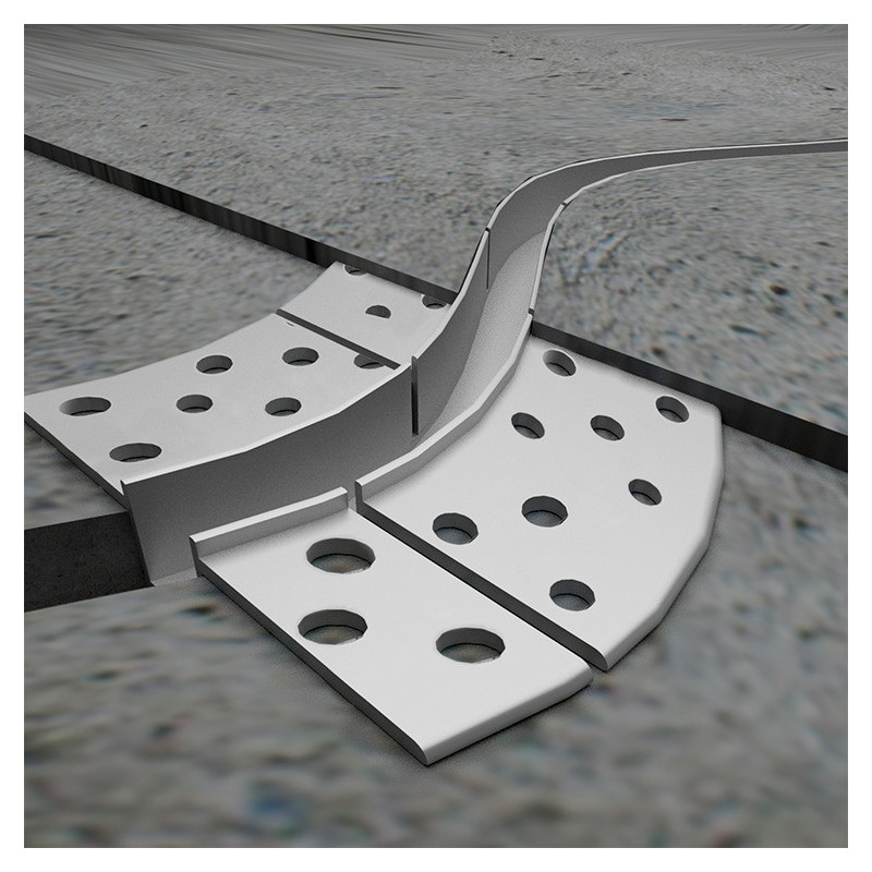 Perfil de Aluminio Muf - 2 Metros