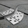 Perfil de Aluminio Muf - 2 Metros