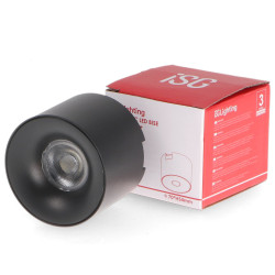 Foco LED Bise Serie 5mm 8W para carril magnético Negro 42V  CCT