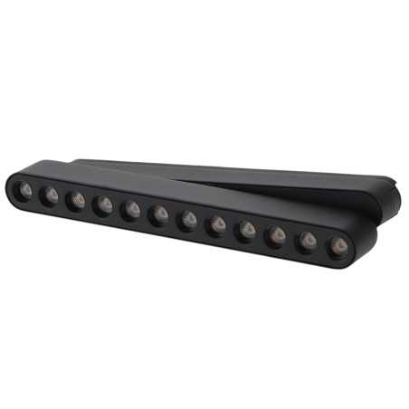 Foco LED Care Serie 5mm 12W para carril magnético Negro 42V  CCT
