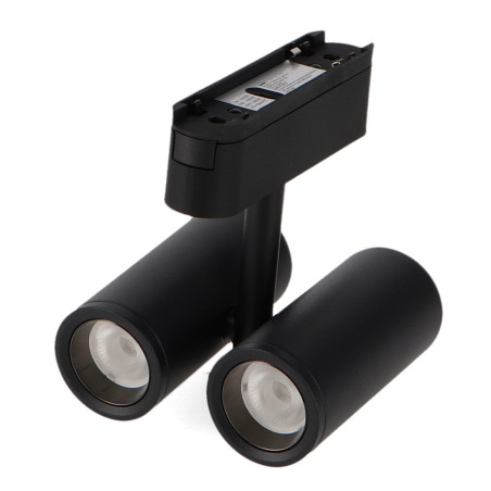 Foco LED Atlaf Serie 5mm 16W para carril magnético Negro 42V  CCT