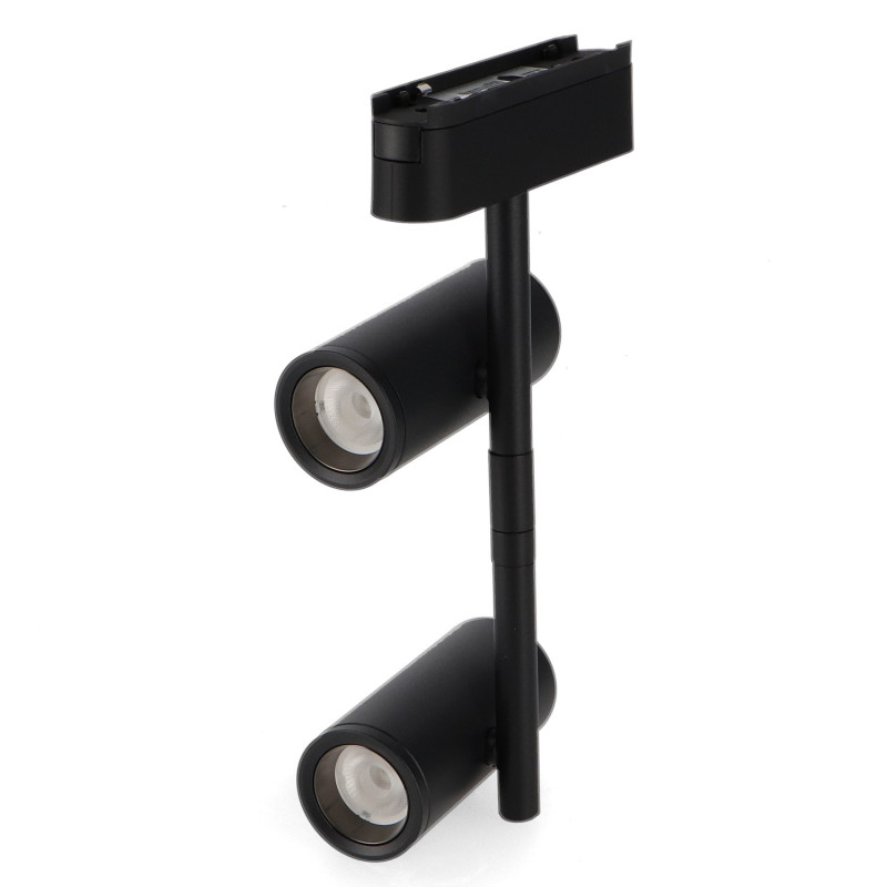 Foco LED Atlaf Serie 5mm 16W para carril magnético Negro 42V  CCT