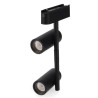Foco LED Atlaf Serie 5mm 16W para carril magnético Negro 42V  CCT