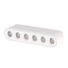 Foco LED Isdin Serie 5mm 6W para carril magnético Blanco 42V  CCT