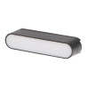 Foco LED Afar Serie 5mm 6W para carril magnético Negro 42V  CCT