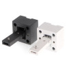 Soporte de pared para carril LED magnético 2 metros Serie 5mm  Blanco