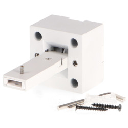 Soporte de pared para carril LED magnético 2 metros Serie 5mm  Blanco