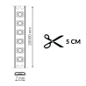 Tira Led 12V Smd FlexiLight Ip44 60 Led/m - 20 Metros  2300K