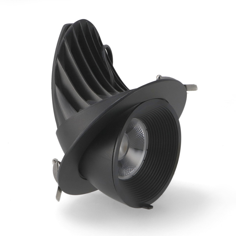 Foco Downlight LED orientable Black Track 30W  CCT
