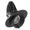 Foco Downlight LED orientable Track Negro 15W  CCT