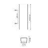 Bañador Neon Led 24V Dc Flexible 20W/m IP65 - 10 metros  2100K