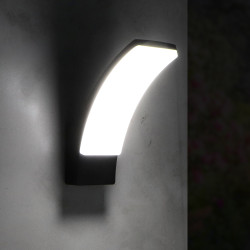 Aplique de pared Led Winni Black 12W  CCT