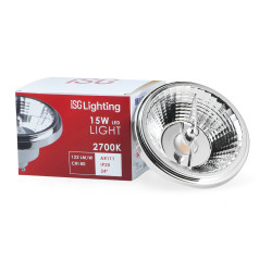 Bombilla LED Pro GU10 AR111 15W 24º  4000K