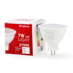 Bombilla LED MR16 Smd Plus 7W  2700K