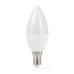 Bombilla LED C37 E14 6W  6000K