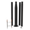 Columna para Farola 3,7M Desmontable Negro
