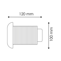 Foco LED Swin 7W para Piscina RGBW  RGBW